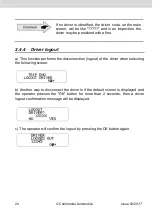 Предварительный просмотр 24 страницы VDO BVDR Operator'S Instruction Manual