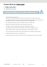 Preview for 6 page of VDO CANcockpit Series Product Manual