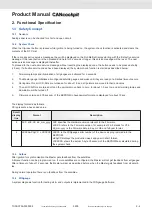 Preview for 14 page of VDO CANcockpit Series Product Manual