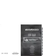 VDO CD 1107 - Manual preview