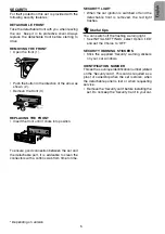 Preview for 5 page of VDO CD 2001 - Manual