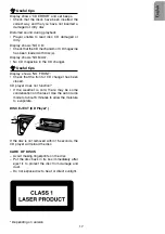 Preview for 17 page of VDO CD 2001 - Manual