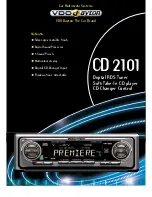 VDO CD 2101 Datasheet предпросмотр