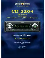 VDO CD 2204 Datasheet preview