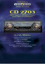 VDO CD 2703 Datasheet preview