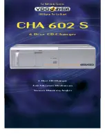 Предварительный просмотр 1 страницы VDO CHA 602 S Datasheet