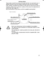 Preview for 18 page of VDO COMPASS Manual