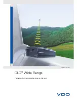 Preview for 1 page of VDO DLD Wide Range Brochure