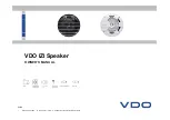 Предварительный просмотр 1 страницы VDO IZI CSP1321-WH Owner'S Manual