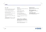 Preview for 5 page of VDO IZI CSP1321-WH Owner'S Manual