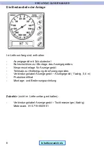 Preview for 9 page of VDO Logic Close Hauled Installation And Operating Instructions Manual