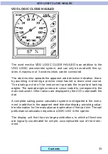 Preview for 34 page of VDO Logic Close Hauled Installation And Operating Instructions Manual