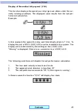 Preview for 46 page of VDO Logic Close Hauled Installation And Operating Instructions Manual