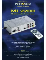 VDO MI 2200 Specifications предпросмотр