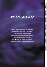 Предварительный просмотр 1 страницы VDO MM 2100 Owner'S Manual