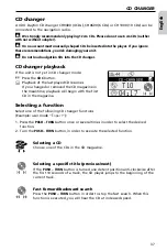 Предварительный просмотр 36 страницы VDO MS 4100 - User Manual