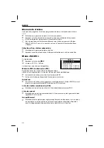 Preview for 92 page of VDO MS 4150 RS MP3 Owner'S Manual