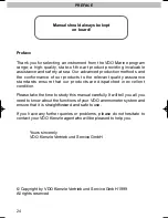 Предварительный просмотр 5 страницы VDO Ocean Line WIND Installation And Operating Instructions Manual