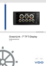 Preview for 5 page of VDO OCEANLINK - Operating Instruction