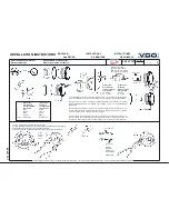 Preview for 3 page of VDO PITOT-TUBE SPEEDOMETER SET Installation Instructions