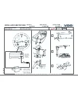 Предварительный просмотр 4 страницы VDO PITOT-TUBE SPEEDOMETER SET Installation Instructions