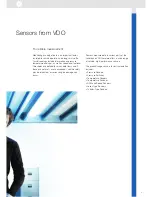 Preview for 3 page of VDO SENSORS - INSTRUMENTATION V3.0 Manual