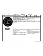 Preview for 8 page of VDO TACHOMETER WITH COUNTER Installation Instructions Manual