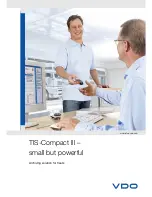 Preview for 1 page of VDO TIS-COMPACT III Brochure