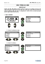 Preview for 10 page of VDO TPMS Go User Manual