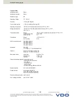 Preview for 2 page of VDO VIEWLINE PRESSURE GAUGES Product Information