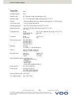 Preview for 2 page of VDO VIEWLINE TEMPERATURE GAUGES Product Information