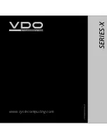 Предварительный просмотр 41 страницы VDO X1DW Instruction Manual