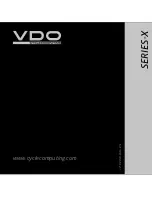 Preview for 92 page of VDO X2DW Instruction Manual