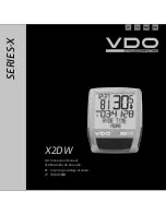 Preview for 166 page of VDO X2DW Instruction Manual