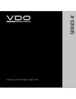 Preview for 260 page of VDO X2DW Instruction Manual