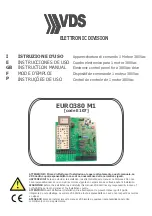 Preview for 1 page of vds E107 Instruction Manual