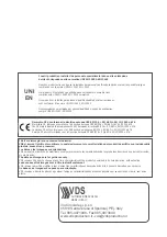 Preview for 12 page of vds E107 Instruction Manual