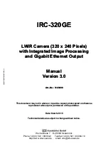 vds IRC-320GE Series Manual preview