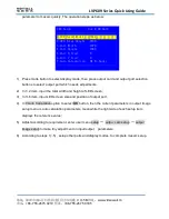 Preview for 4 page of Vdwall LVP609 Series Quick User Manual