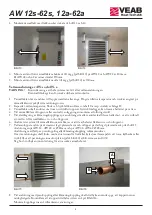 Предварительный просмотр 5 страницы VEAB Heat Tech AW 12a Manual