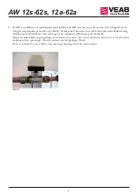 Предварительный просмотр 6 страницы VEAB Heat Tech AW 12a Manual