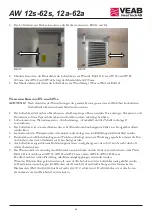 Предварительный просмотр 22 страницы VEAB Heat Tech AW 12a Manual