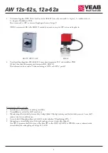 Предварительный просмотр 9 страницы VEAB Heat Tech AW 12s-62s Installation And Maintenance  Instruction