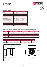 Preview for 27 page of VEAB Heat Tech AW DX22 Manual