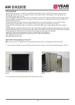 Preview for 18 page of VEAB Heat Tech AW DX22CE Manual