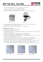 Предварительный просмотр 8 страницы VEAB Heat Tech AW Series Manual