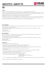 Preview for 3 page of VEAB Heat Tech AWST35 Installation Instructions Manual
