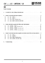 Предварительный просмотр 3 страницы VEAB Heat Tech CV Series Fitting Instructions Manual