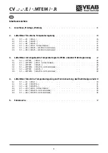 Preview for 4 page of VEAB Heat Tech CV Series Fitting Instructions Manual