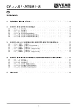 Preview for 7 page of VEAB Heat Tech CV Series Fitting Instructions Manual